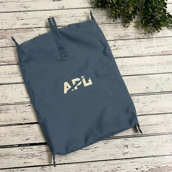 APL Packable Shoe Bag Light Blue Travel Gym Bag - Picture 1 of 8